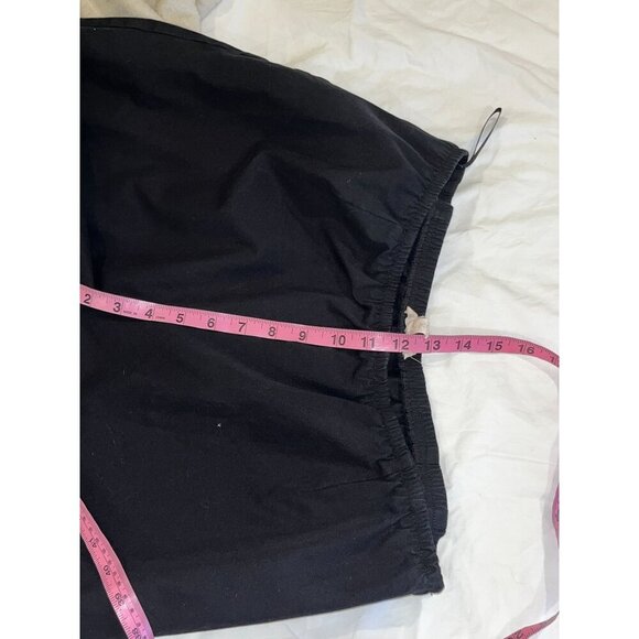 Eileen Fisher Black Elastic Waist Relaxed Fit Cropped Women's Pants Size 1X - Picture 7 of 9